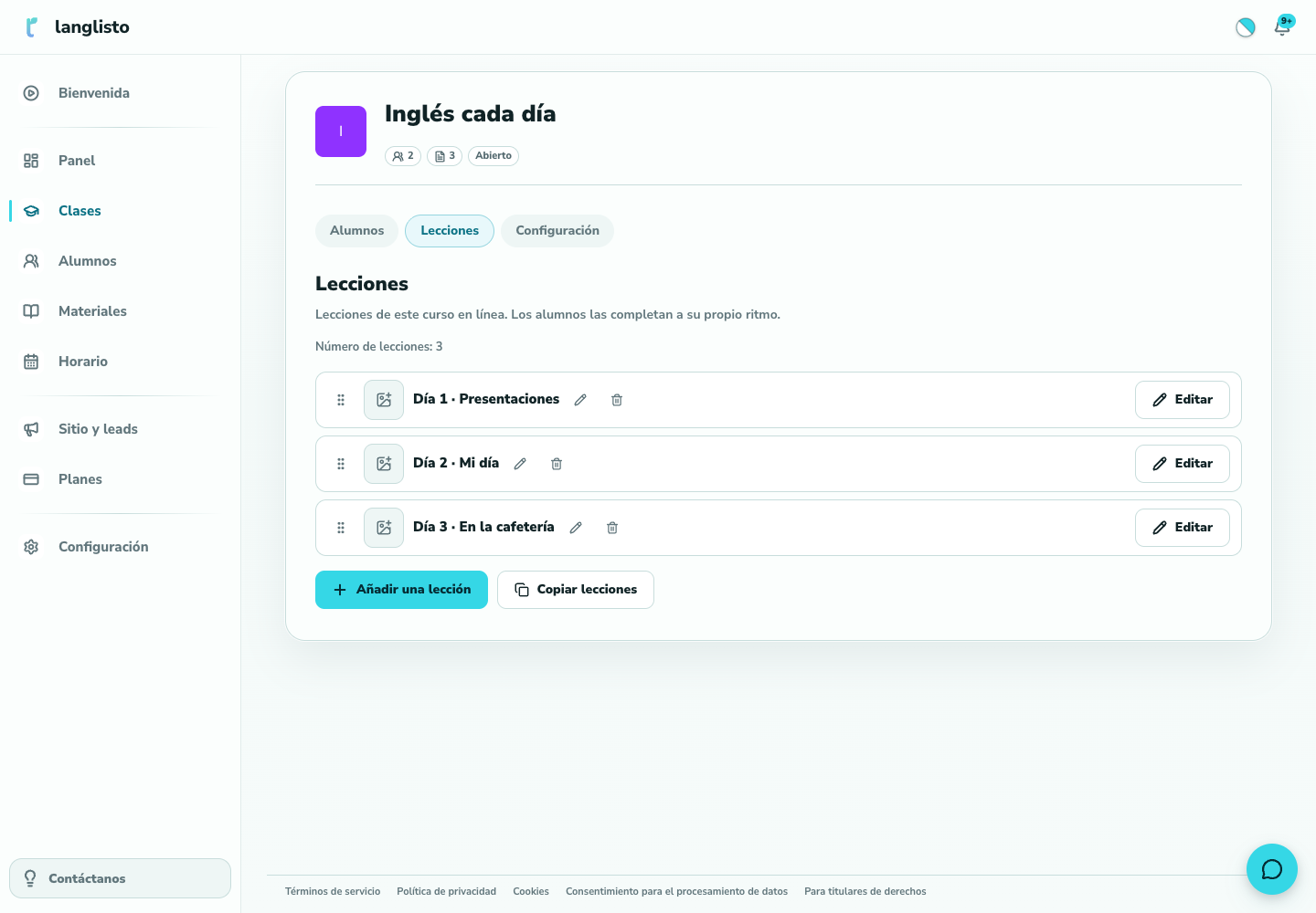 Crea una clase de tipo «Maratón»