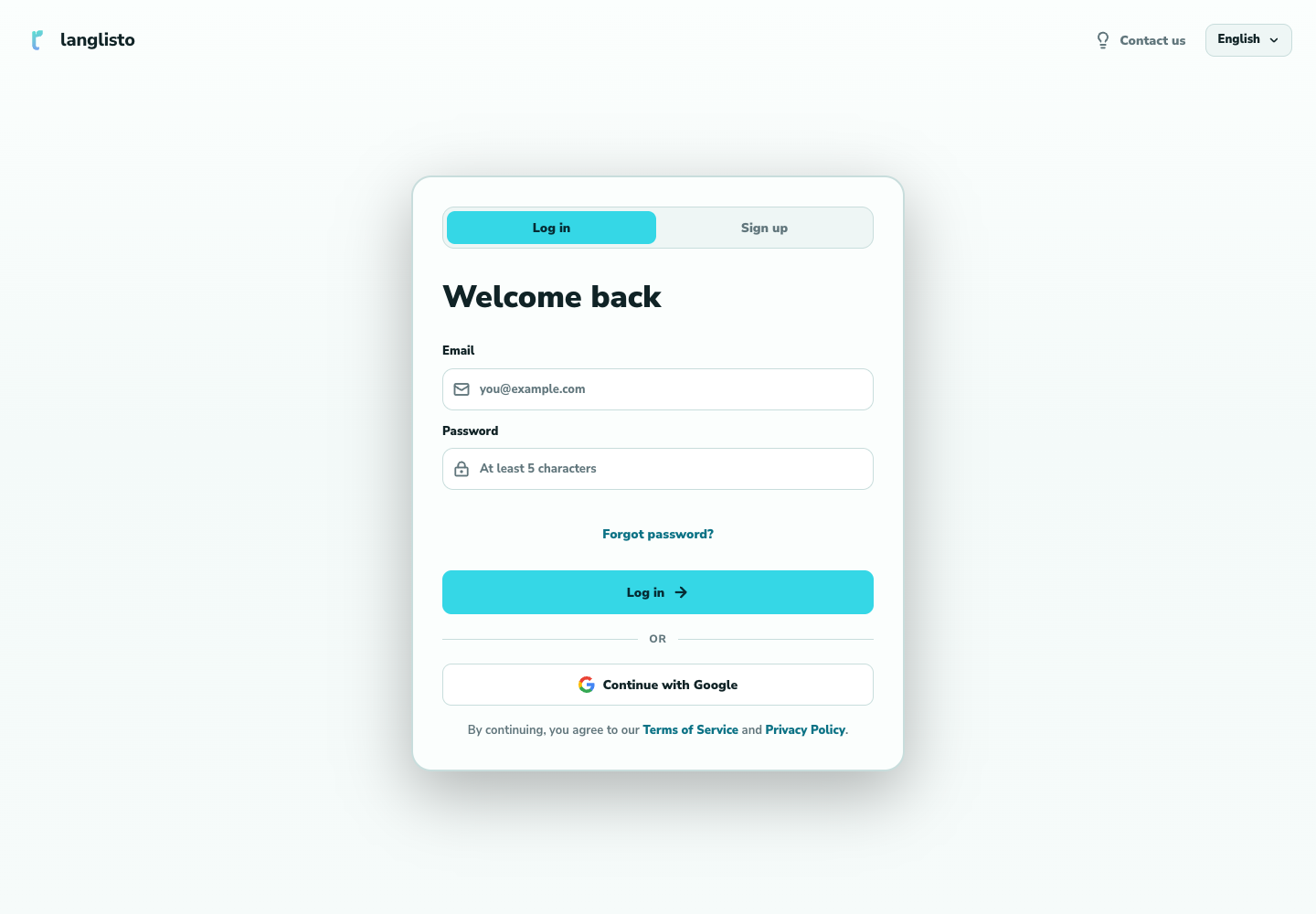Check your account and sign-in method